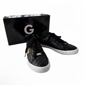 G by Guess Backer 2 Qilted Sneakers Black Size 9.5
